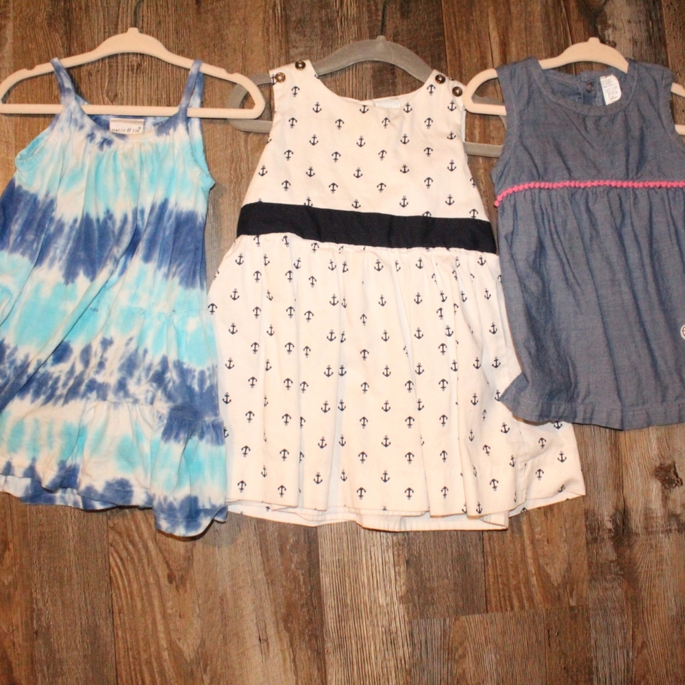 3 toddler dresses